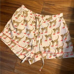 Stylish Leopard Print Women's‎ Athletic Shorts